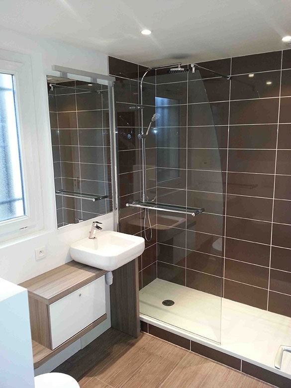 Conception de salle de bain dans le Val d'Oise