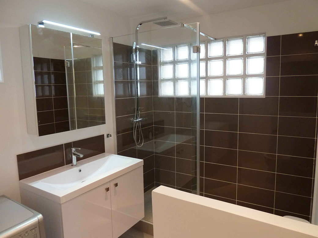 Salle de bains sur mesure conception et pose